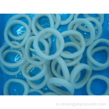 Frozen Raw Illex Squid Ring IQF 3-5 см.